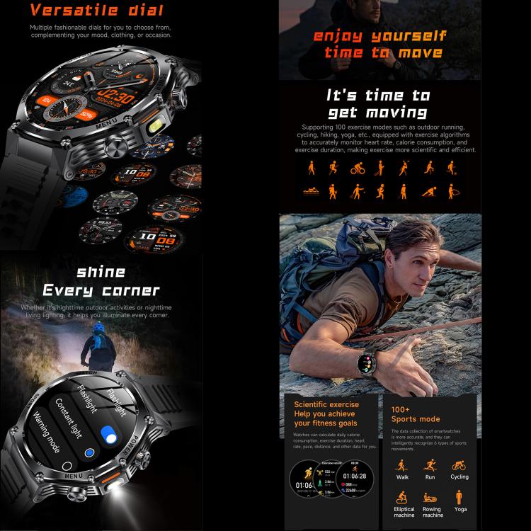 AK82 BT Call Smart Watch