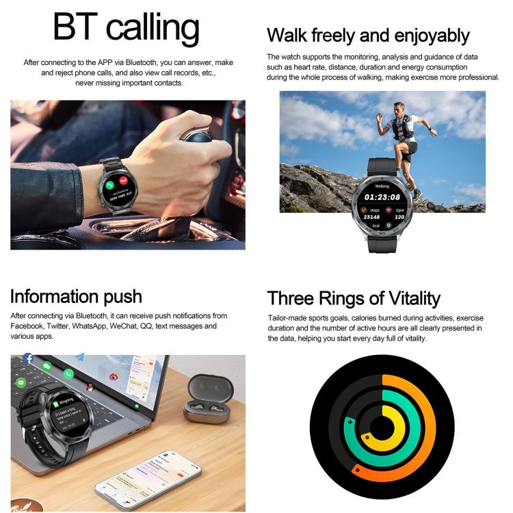 AK83 BT Call Smart Watch