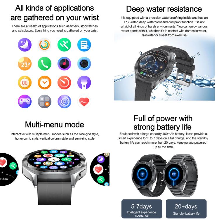 AK83 BT Call Smart Watch