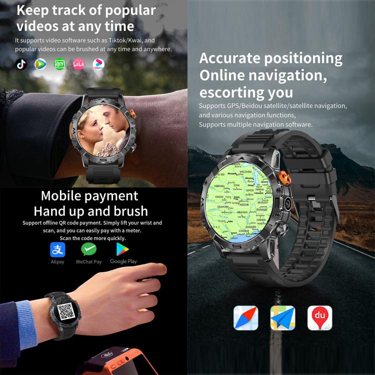BH11 4G Android 8.1 Smart Watch