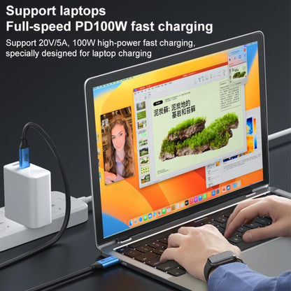 YCE-V292B 100W Type-C to Type-C with E-marker Full Function Data Cable, Length: 1.8m, YCE-V292B