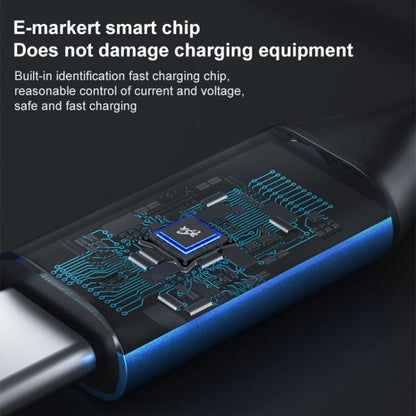 YCE-V292B 100W Type-C to Type-C with E-marker Full Function Data Cable, Length: 1.8m, YCE-V292B