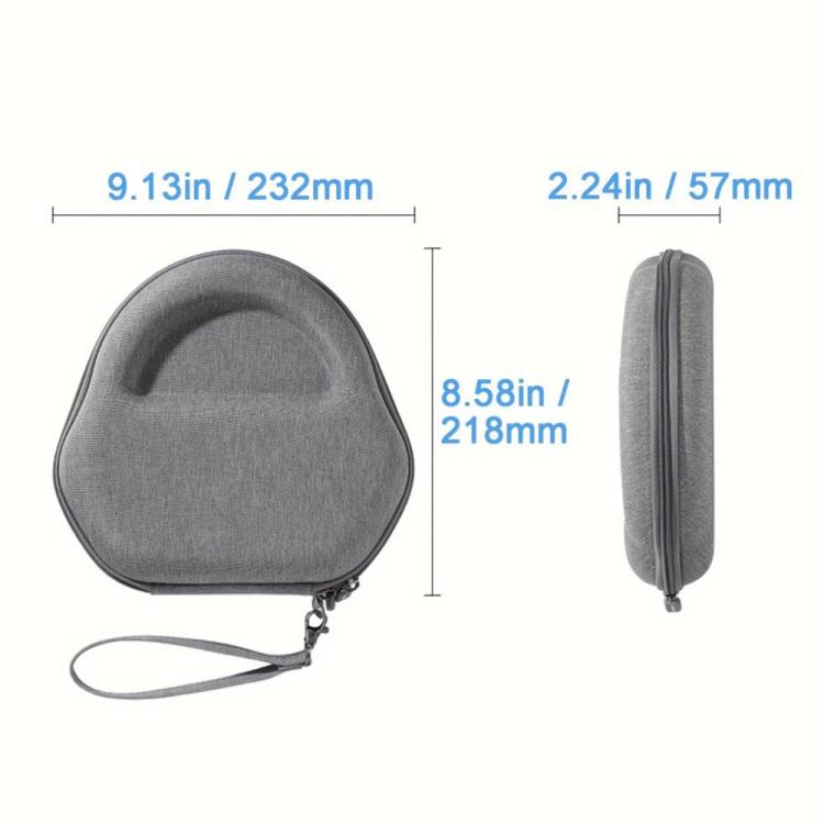 For AirPods Max Headset Storage Bag Waterproof Hard Shell Protective Case, Headset Storage Bag