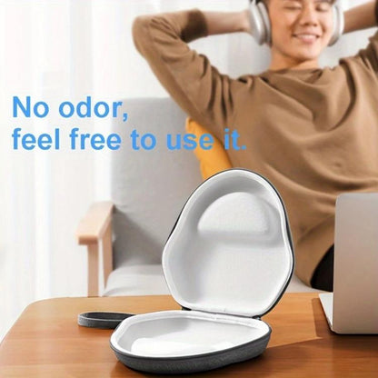 For AirPods Max Headset Storage Bag Waterproof Hard Shell Protective Case, Headset Storage Bag