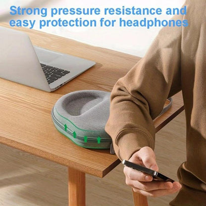 For AirPods Max Headset Storage Bag Waterproof Hard Shell Protective Case, Headset Storage Bag