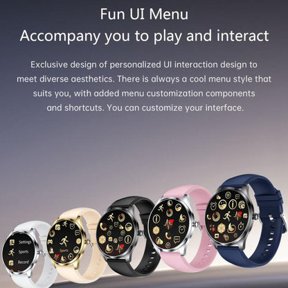 H77 1.43 inch AMOLED Screen Health & Fitness Smart Watch IP67 Waterproof Support BT Call