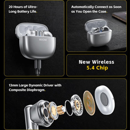 WK WS-19 Kinvoice Series Metal TWS Wireless Earbuds