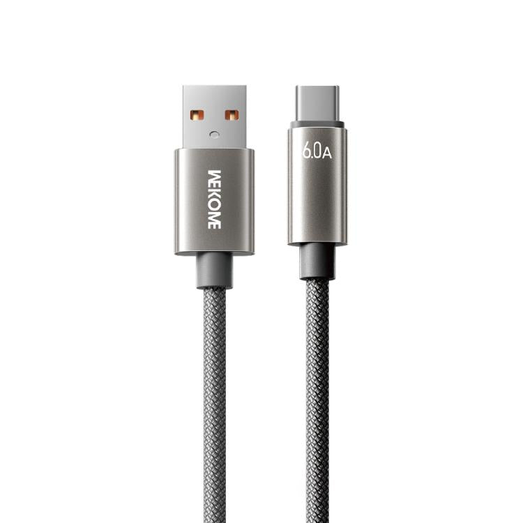 WK WDC-63a 66W USB to Type-C Fast Charging Data Cable, Length: 1.2m, WDC-63a