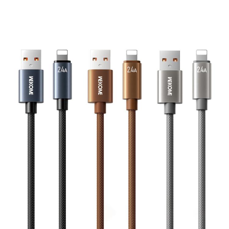 WK WDC-63i 12W USB to 8 Pin Fast Charging Data Cable, Length: 1.2m, WDC-63i