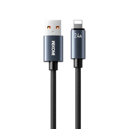 WK WDC-63i 12W USB to 8 Pin Fast Charging Data Cable, Length: 1.2m, WDC-63i
