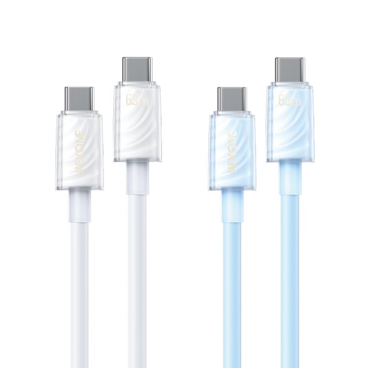 WK WDC-74 65W Type-C to Type-C Fast Charging Data Cable, Length: 1.2m, WDC-74