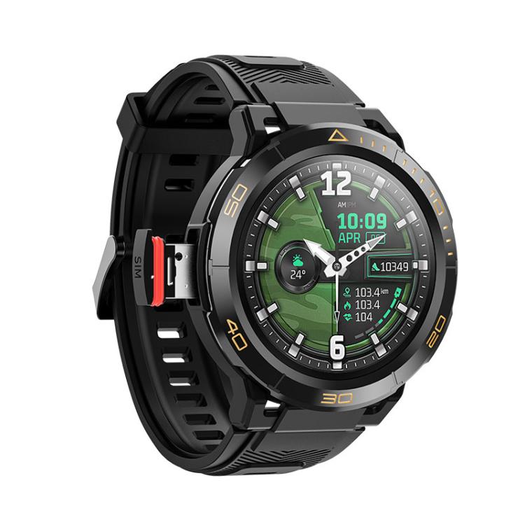 UNIWA DM300 4G Android Watch Phone, 1.43 inc Unisoc SL8541E Quad Core, Support Heart Rate / Blood...