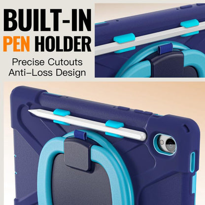 Silicone Hybrid PC Tablet Case with Holder & Shoulder Strap