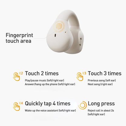 Langsdom TS03 Pro Clip-On Wireless Bluetooth Earphones