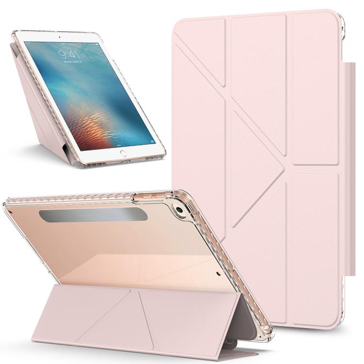 Detachable Backshell Folding Holder Smart Tablet Leather Case, For iPad 2025 / 2022��������������...
