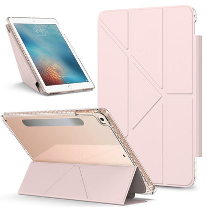Detachable Backshell Folding Holder Smart Tablet Leather Case, For iPad 2025 / 2022��������������...