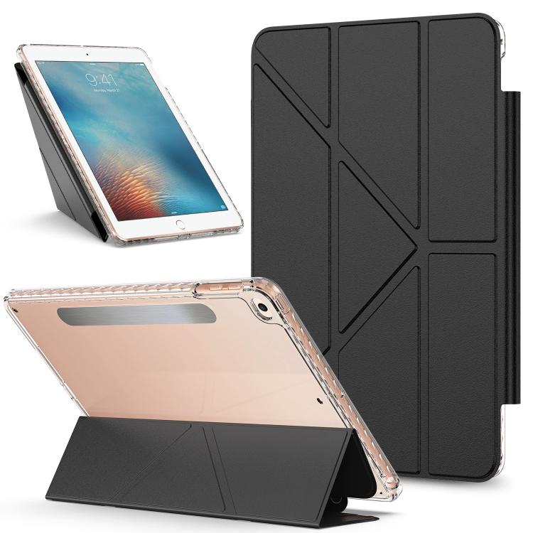 Detachable Backshell Folding Holder Smart Tablet Leather Case, For iPad 2025 / 2022��������������...