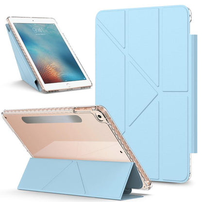 Detachable Backshell Folding Holder Smart Tablet Leather Case, For iPad 2025 / 2022��������������...