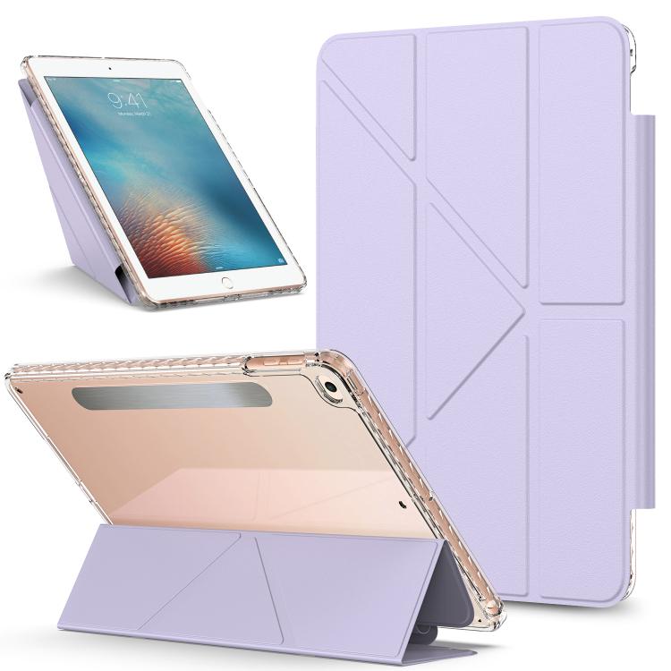 Detachable Backshell Folding Holder Smart Tablet Leather Case, For iPad 2025 / 2022��������������...