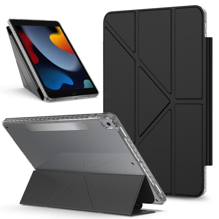 Detachable Backshell Folding Holder Smart Tablet Leather Case, For iPad 2025 / 2022��������������...