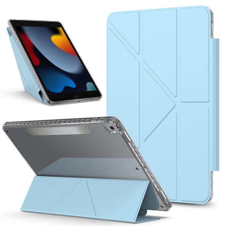 Detachable Backshell Folding Holder Smart Tablet Leather Case, For iPad 2025 / 2022��������������...