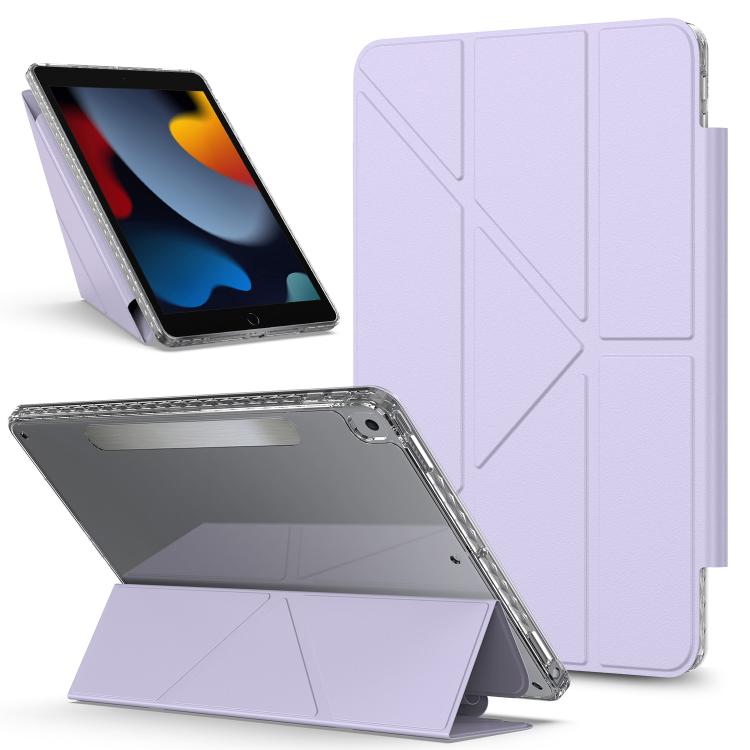 Detachable Backshell Folding Holder Smart Tablet Leather Case, For iPad 2025 / 2022��������������...
