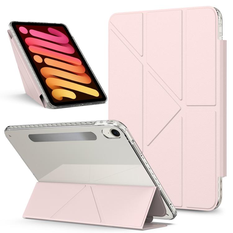 Detachable Backshell Folding Holder Smart Tablet Leather Case, For iPad 2025 / 2022��������������...