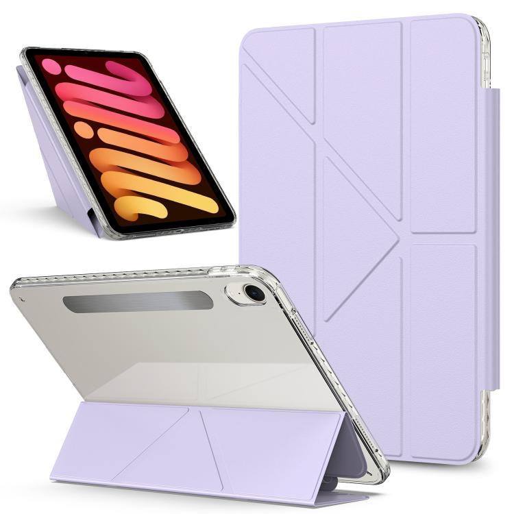Detachable Backshell Folding Holder Smart Tablet Leather Case, For iPad 2025 / 2022��������������...