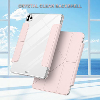 Detachable Backshell Folding Holder Smart Tablet Leather Case