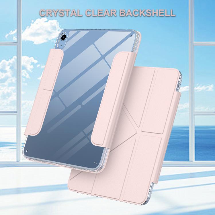 Detachable Backshell Folding Holder Smart Tablet Leather Case, For iPad 2025 / 2022��������������...