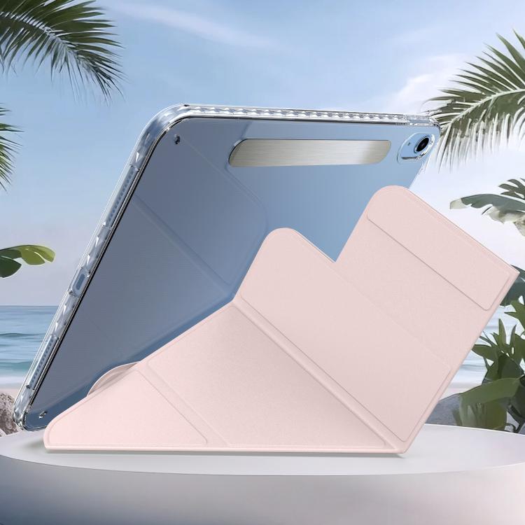 Detachable Backshell Folding Holder Smart Tablet Leather Case, For iPad 2025 / 2022��������������...