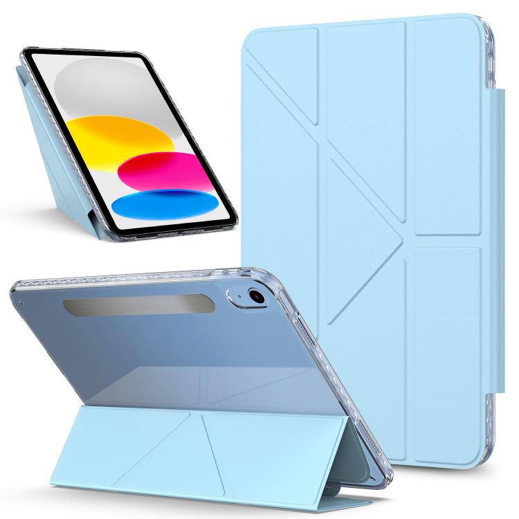 Detachable Backshell Folding Holder Smart Tablet Leather Case, For iPad 2025 / 2022��������������...