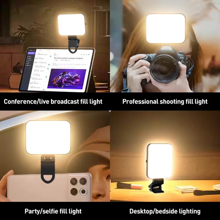 W80 Multifunctional Portable Magnetic Fill Light, W80 Three-Colors Light, W80 RGB Light