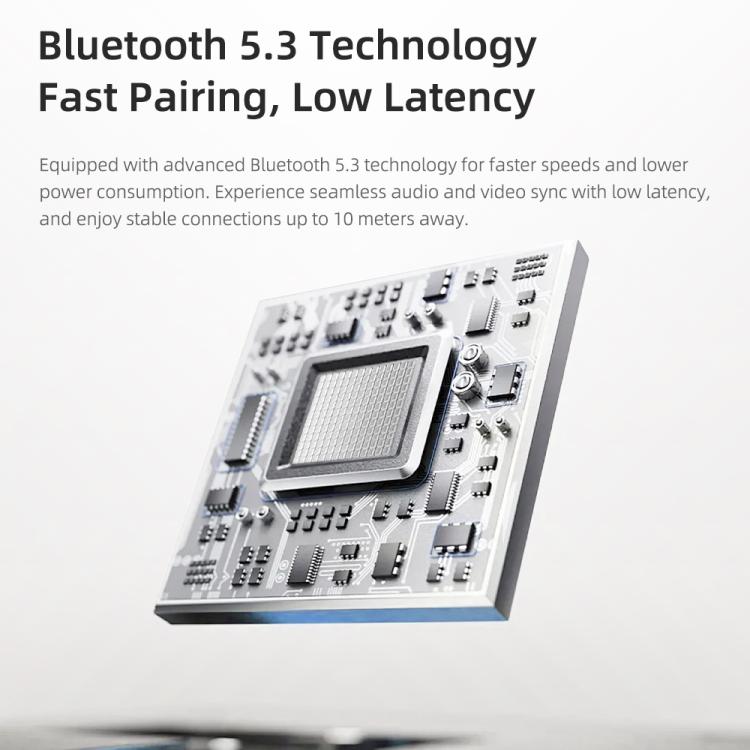 ROCK O5 Head-mounted Bluetooth 5.3 Wireless Headphones