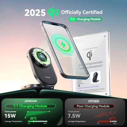 JOYROOM JR-W17 3 in 1 Qi2 Magnetic Wireless Charger, JR-W17