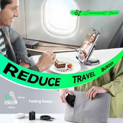 JOYROOM JR-W17 3 in 1 Qi2 Magnetic Wireless Charger, JR-W17