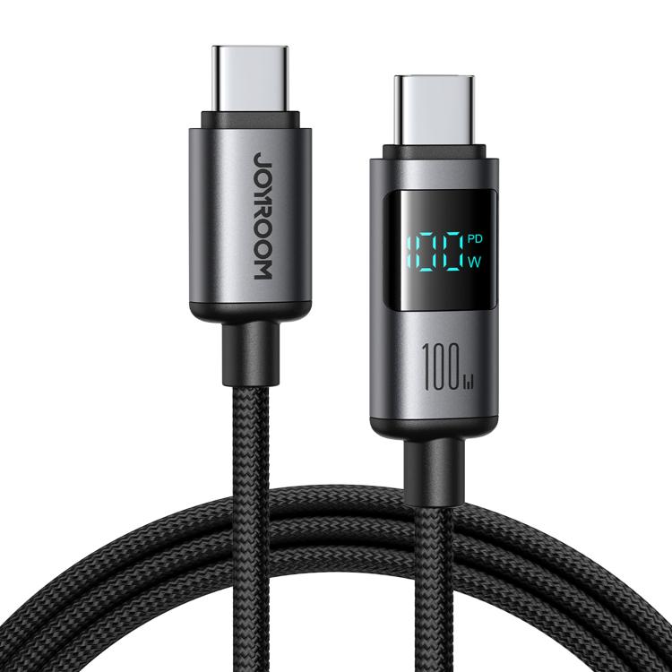 JOYROOM S-A16 Pro Prism Series 100W Digital Display Type-C Fast Charging Data Cable, Length: 1.2m...