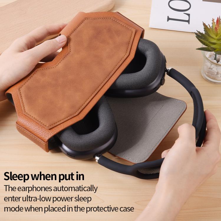 Business Retro Headset Protective Case, For Apple AirPods Max