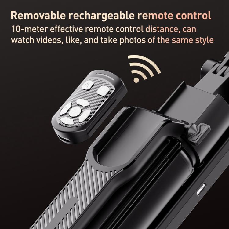 FUNSNAP A8 AI Smart Face Tracking Selfie Stick 5-axis Anti-shake Stand, A8
