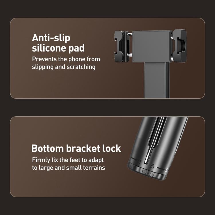 FUNSNAP A8 AI Smart Face Tracking Selfie Stick 5-axis Anti-shake Stand, A8