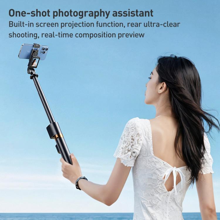 FUNSNAP CL07 Smart Screen-casting Selfie Stick Anti-shake Tripod, CL07