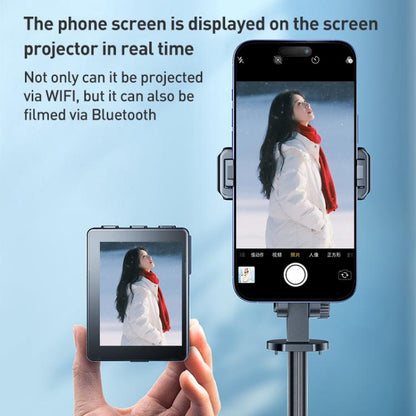 FUNSNAP CL07 Smart Screen-casting Selfie Stick Anti-shake Tripod, CL07