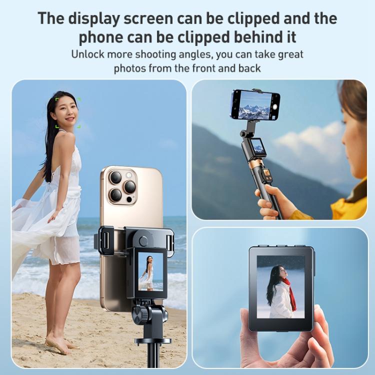 FUNSNAP CL07 Smart Screen-casting Selfie Stick Anti-shake Tripod, CL07
