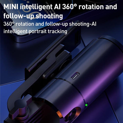 FUNSNAP Q1 Desktop 360 Degree Al Smart Face Tracking PTZ Bracket, Q1