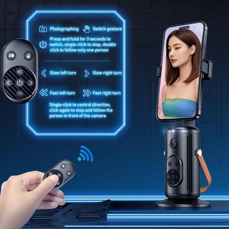 FUNSNAP Q04 Desktop Al Smart Instant Tracking PTZ Bracket, Q04