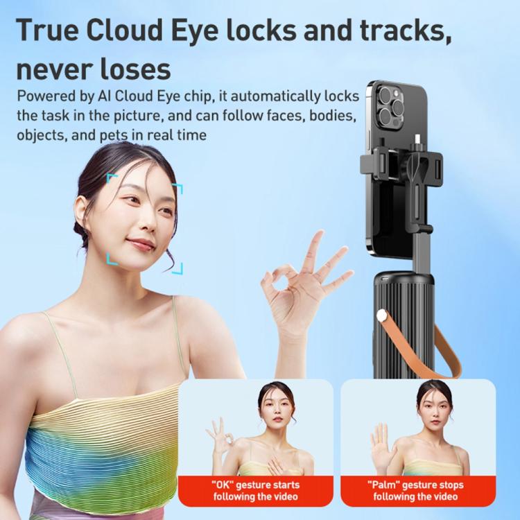 FUNSNAP Q04 Desktop Al Smart Instant Tracking PTZ Bracket, Q04