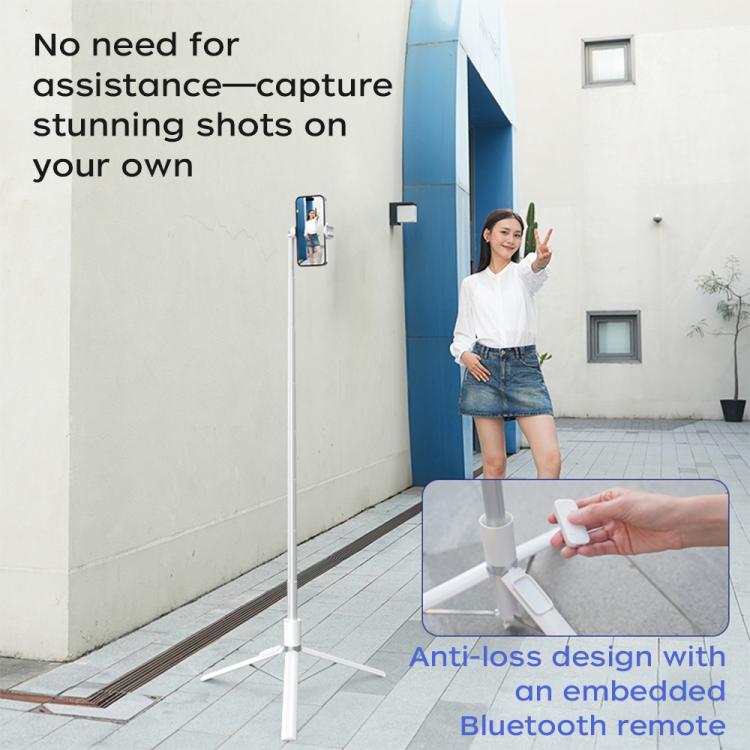 FUNSNAP X96 1.8m Auto Pop Open Tripod Remote Selfie Stick, X96