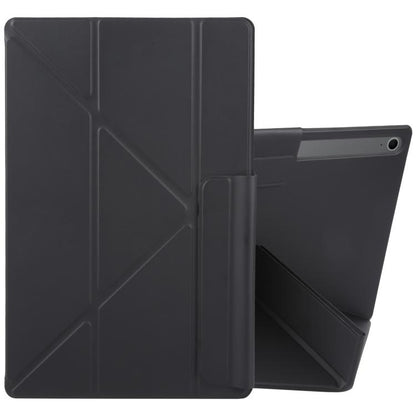 Fixed Buckle Magnetic Deformation Leather Tablet Case, For Samsung Galaxy Tab S10 FE+������������...