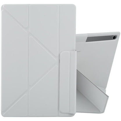 Fixed Buckle Magnetic Deformation Leather Tablet Case, For Samsung Galaxy Tab S10 FE+������������...