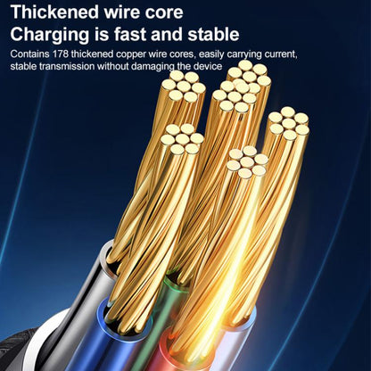 Yesido CA92 100W 5A USB-C / Type-C to Dual Type-C 2 in 1 Charging Cable
